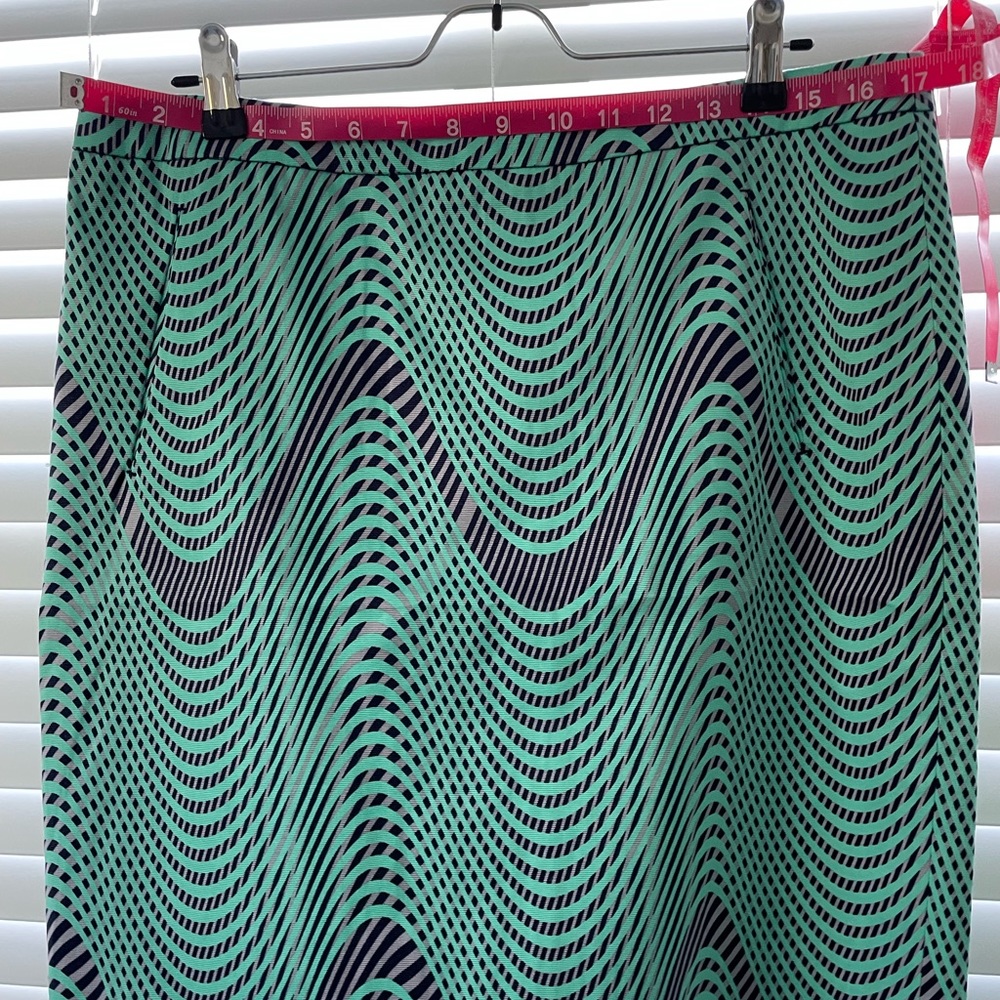 Cotton straight skirt